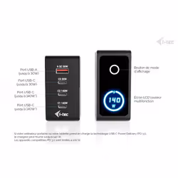 i-tec 140W Intelligent Multiport USB Charger - Vue supplémentaire 4