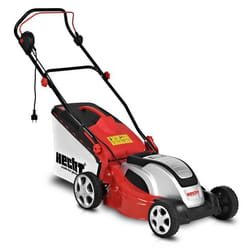 HECHT jardin 1641 Tondeuse à gazon électrique 1600 W Boîtier en acier Silencieusement Kit de déchiquetage inclus Hauteur coupe :