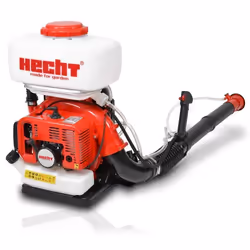 Hecht jardin 459 Pulvérisateur à moteur 3en1 Injection dengrais pour la fertilisation liquide Granulateur et Salière Souffleu ...