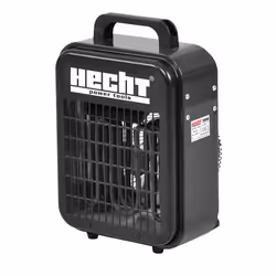 HECHT 3500, Chauffage de ventilateur électrique, IPX4, Intérieure et extérieure, Noir, 3000 W, 1000 W