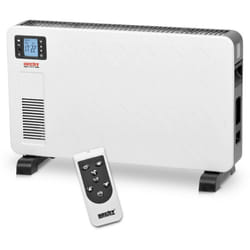 Hecht - jardin Radiateur electrique avec chauffage rapide et confortable 2300W, ecran lcd et telecommande