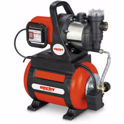 Hecht jardin 3331 Pompe à eau domestique électrique de jardin eau potable 4,5 bar 1100W 4600L / H Le puissant réseau d'eau do ...