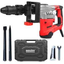 1090 Marteau piqueur marteau de démolition puissante rotatif avec mallette et porte outil sds-max - Hecht