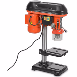 Hecht 1055 Perceuse à colonne Perceuse de table 550 W 9 vitesse jusqu’à 2700tr/min 14,3kg La perceuse à colonne 1055 de Hecht ...
