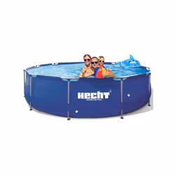 Hecht 3690 BLUESEA Grande Piscine tubulaire hors sol ronde 360x76cm (diamètre X profondeur) 6125L de haute qualité Le plaisir ...