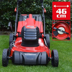 Tondeuse à gazon électrique 5en1 HECHT 1802 S - 1800W - 46cm - Bac 50L - 7 hauteurs de coupe