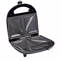 Concept SV-3030 gaufrier et appareil à croque-monsieur 700 W Noir, Acier inoxydable