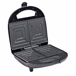 Concept SV-3031 gaufrier et appareil à croque-monsieur 700 W Noir, Acier inoxydable