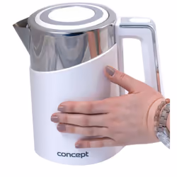 Concept RK3170 bouilloire 1,7 L 2200 W Acier inoxydable, Blanc - Vue supplémentaire 5