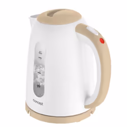 Concept RK2331, 1,7 L, 2200 W, Beige, Blanc, Plastique, Indicateur de niveau d'eau, Arrêt de sécurité en cas de surchauffe