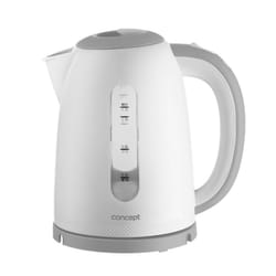 Concept RK2335 bouilloire 1,7 L 2200 W Gris, Blanc