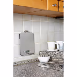 Concept VK5710 escabeaux de cuisine Acier inoxydable Comptoir Rectangle Balance de ménage électronique