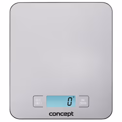 Concept VK5710 escabeaux de cuisine Acier inoxydable Comptoir Rectangle Balance de ménage électronique