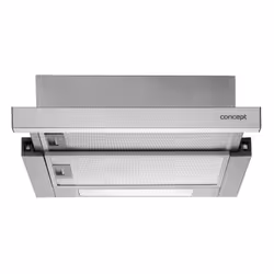 Concept OPV3150 hotte Semi-intégrée (semi-encastrée) Argent 300 m³/h E