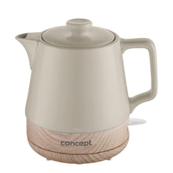 Concept RK0061 bouilloire 1 L 1200 W Marron, Bois