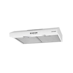 Concept OPP1250WH hotte Monté au mur Blanc 136 m³/h D