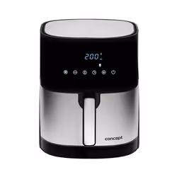 Concept FR5000, Friteuse d’air chaud, 5 L, 80 °C, 200 °C, 60 min, Unique