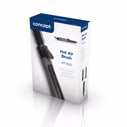 Concept KF1320 brosse soufflante et fer à lisser Fer à friser À chaleur Gris 600 W 1,75 m - Vue supplémentaire 7
