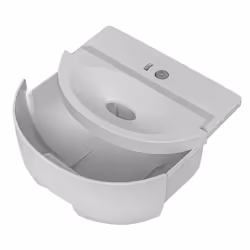 Concept OV1100 déshumidificateur 0,6 L 35 dB 23 W Argent, Blanc - Vue supplémentaire 5