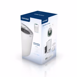 Concept OV1200 déshumidificateur 1 L 50 dB 45 W Argent, Blanc - Vue supplémentaire 19