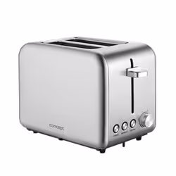 Concept TE2050, 2 part(s), Acier inoxydable, Acier inoxydable, Boutons, Rotatif, 950 W, 0,8 m