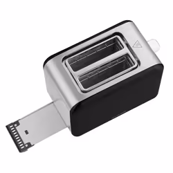 Concept TE2050 2 part(s) 950 W Noir, Acier inoxydable