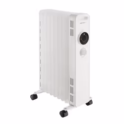 Concept RO3309, Chauffage électrique à bain d’huile, Huile, 0,18 m, Intérieure, Sol, Blanc