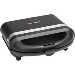 Concept SV3052 gaufrier et appareil à croque-monsieur 700 W Noir, Gris, Argent