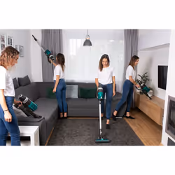 Concept VP6110 aspirateur de table Noir, Bleu Sans sac