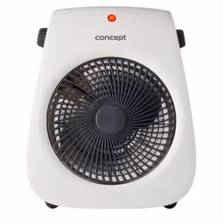 Concept VT7040, Chauffage de ventilateur électrique, 1,25 m, Intérieure, Sol, Blanc, Plastique
