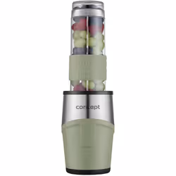 Concept SM3480 blender 570 L Mélangeur de table 500 W Vert, Acier inoxydable