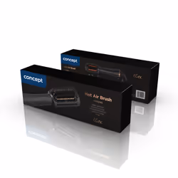 Concept VH6040 brosse soufflante et fer à lisser Brosse soufflante à air chaud Vapeur Noir, Bronze 550 W 2,2 m - Vue supplémentaire 6