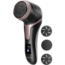 Concept PN3020 appareil de soins des pieds Foot pumice Noir, Or rose