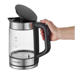Concept RK4067 bouilloire 1,7 L 2200 W Noir, Transparent