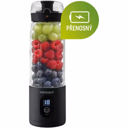 Concept SM4001 blender 0,58 L Mixeur portable 315 W Noir, Acier inoxydable