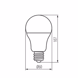 Kanlux S.A. A60 N 8W E27-NW