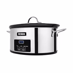 TESLA Electronics SlowCook S800 Deluxe 5,6 L 250 W Noir, Acier inoxydable - Vue supplémentaire 3