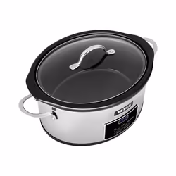 TESLA Electronics SlowCook S800 Deluxe 5,6 L 250 W Noir, Acier inoxydable - Vue supplémentaire 4
