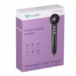 TrueLife HairDryer D9 sèche-cheveux 1600 W Noir