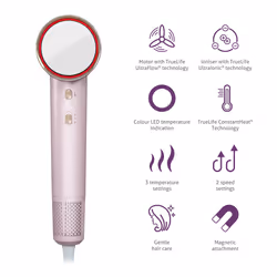 TrueLife HairDryer D6 sèche-cheveux 1600 W Rose - Vue supplémentaire 5