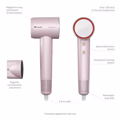 TrueLife HairDryer D6 sèche-cheveux 1600 W Rose - Vue supplémentaire 7