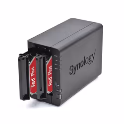 Serveur NAS Synology DS224+ 16To(6G) ( = avec 2x disques durs WD 8To RED PLUS) 6GB DDR4