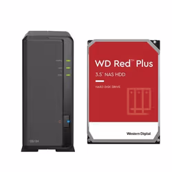 Serveur NAS Synology DS124 4To - Hub de données ultra-compact - Cloud privé sécurisé