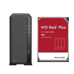 Serveur NAS Synology DS124 4To - Hub de données ultra-compact - Cloud privé sécurisé