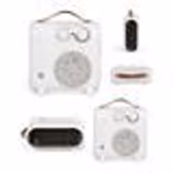 Chauffage soufflant - BLANC - 2000W - 2 Modes de Chauffage - Thermostat ajustable - Sécurité anti-surchauffe