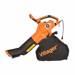 Souffleur aspirateur broyeur électrique Villager VEBV 3000 avec moteur électrique 230 Volts d'une puissance de 3000 Watts. Ce ...