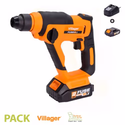 Perceuse Burineuse sans fil Fuse VLN 0120.Ã‰quipée d'un chargeur et d'une batterie 2Ah 18 volts pour une excellente autonomie ...