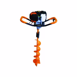 Tarièrethermique Villager VPH 43 à moteur 42,7 cm3 développant une puissance de 1,5cv. Tarière motorisée idéale pour planter ...