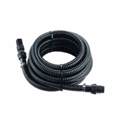 Tuyau d'aspiration Villager VSH1 pour pompe à eau thermique ou électrique avec crépine d'aspiration. Le diamètre des raccords ...