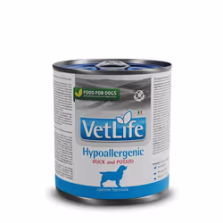 Farmina Pet Food Vet Life Hypoallergenic, Adulte, Toutes races, Canard, Pomme de terre, 300 g